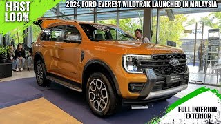 Ford Everest Wildtrak Special Edition Launched In Malaysia  Price  RM339k  Full Interior Exterior [upl. by Ipoillak]