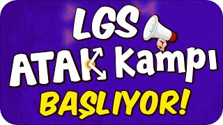 2024 LGS ATAK KAMPI BAŞLIYOOOR❗ 📢 [upl. by Gnanmas]