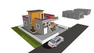 Exterior Design of New House  Design Concreting Work for House Construction  viral trending new [upl. by Eirrej]