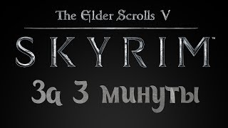 Весь TESV Skyrim за 3 минуты [upl. by Lexerd]