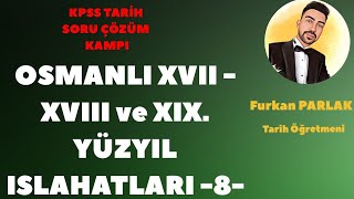 KPSS 2024 Tarih  XVII  XVIII VE XIX Yüzyıl Islahat Soru Çözümü 8kpsstarih kpss2024 ayt2024 [upl. by Dominique]