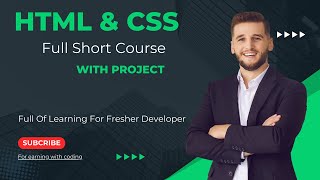 HTML ampamp CSS Full Course  Beginner to advance with project [upl. by Ayim]