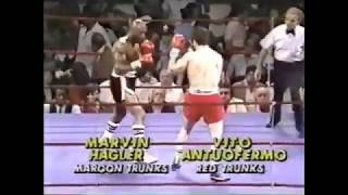 Marvin Hagler Vs Vito Antuofermo II Highlights [upl. by Hairim]