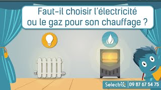 Gaz électricité  comment se chauffer moins cher [upl. by Nolat27]