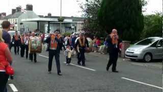 Cloughmills 12th July 2012 Fife and Lambeg Drum [upl. by Avilo]