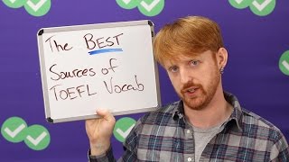 TOEFL Tuesday The BEST Sources for Vocabulary [upl. by Blinny766]