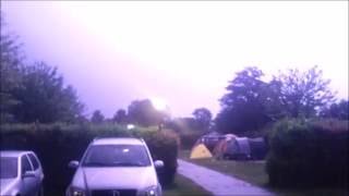 Onweer Renesse 9 augustus 2016 [upl. by Acsirp990]