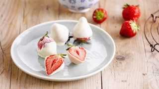 Alpro recipe  Frozen Strawberries [upl. by Leseil]