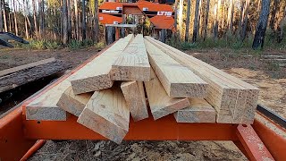 Homemade 2x4 Lumber [upl. by Aicatsanna120]