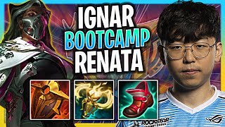 LEARN HOW TO PLAY RENATA SUPPORT LIKE A PRO  NRG Ignar Plays Renata Support vs Blitzcrank Season [upl. by Eiznikcm]