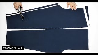 Sew in 10 Minutes 💥 VERY EASY TROUSERS CUT AND SEW [upl. by Nolur520]