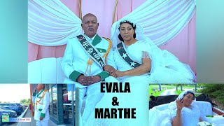 MARIAGE PAPA EVALA ET MAMAN MARTHE SAM 12 AOÛT 2023 [upl. by Ydnac]