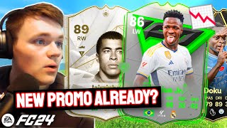 NEW quotFC PROquot PROMO LEAKED amp ICON PACK COMING League SBCs BACK amp RIP Market  FC 24 Ultimate Team [upl. by Eelrak]