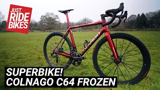 COLNAGO C64 FROZEN The best looking bike of 2021 It’s ice cold [upl. by Viking]