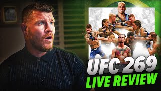 UFC 269 Live Breakdown and Review [upl. by Michel]