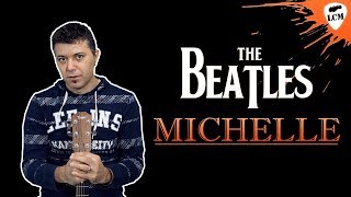 Michelle dei Beatles Tutorial di Chitarra Acustica [upl. by Winshell]