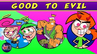 Fairly Odd Parents Characters Good to Evil [upl. by Alfi]