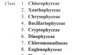 Fritsch’s Classification of Algae 1935 [upl. by Nerraf45]