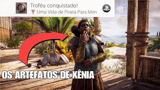 LOCALIZAÇÃO EXATA DOS TESOUROS DE XÊNIA E TROFÉU OCULTO  AC ODYSSEY [upl. by Einnek939]