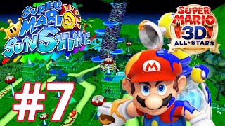 Super Mario Sunshine  Gameplay Walkthrough  Pianta Village Pt7 Super Mario 3D AllStars [upl. by Akenaj]