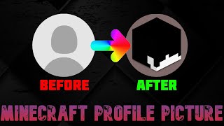 How to Make a Minecraft Profile Picture Tutorial [upl. by Htaras]