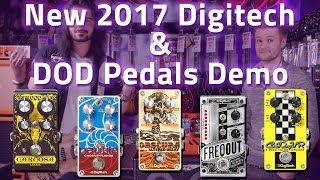 New 2017 Digitech amp DOD Pedals demo Ft Carcosa FreqOut amp more [upl. by Sammy243]