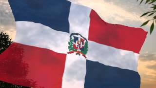 HIMNO NACIONAL DE REPÚBLICA DOMINICANA COMPLETO [upl. by Ranice]