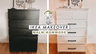 DIY IKEA Hack  Malm Kommode upcycling  Boho Style Makeover  EASY ALEX [upl. by Sharia280]