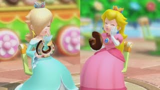 Mario Party 10  Rosalina vs Peach  Haunted Trail [upl. by Reivad]