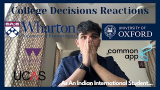 Not Just Any College Decisions Reaction Video 2024 [upl. by Enaelem]