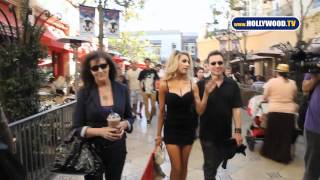 Courtney Stodden wears very little while shopping at The Grove [upl. by Ennaimaj953]