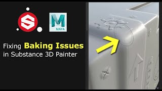 Fixing Baking Issues in Substance 3D Painter [upl. by Ynabe]