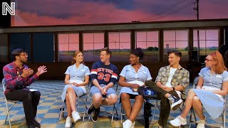 Waitress  Cast Interview [upl. by Cyprus]