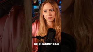 Es War Einmal Im Dezember  Anastasia cover SimplyDorau twitch music twitchclips twitchstreamer [upl. by Nappy]