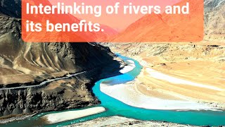 Interlinking of rivers and its benefits  Geography [upl. by Eniluqaj]