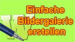 MAGIX Web Designer  Einfache Bildergalerie erstellen GermanDeutsch Tutorial HD720p [upl. by Enerual399]