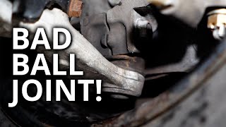 Wheel Clunking Over Bumps How to Diagnose Front End and Ball Joints [upl. by Maryn]