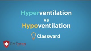 Hypoventilation and Hyperventilation  EMTprepcom [upl. by Siraf]