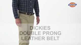 Dickies Double Prong Leather Belt [upl. by Mccarty]