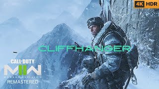 COD Modern Warfare 2 Remastered Stealth Kills Ultra Realism Snow MissionNO DAMAGE [upl. by Mittel713]