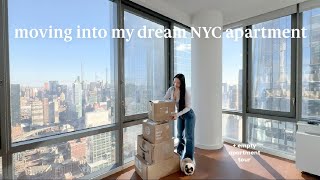 moving into my dream NYC apartment empty apartment tour amp living alone [upl. by Everest]