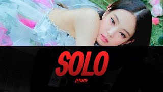 JENNIE  SOLO Lyrics Video  KPOPWorld Music [upl. by Naman]