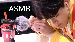 jeno asmr  macaron amp milk tea  no talking with dim lights [upl. by Scholem]