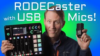 USB microphones with the RODECaster Pro II amp Duo [upl. by Adnilab]