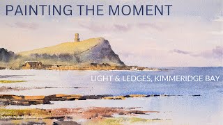 Paint Stunning Coastal Scenery in Watercolour  join me in Kimmeridge Bay Dorset [upl. by Hocker]