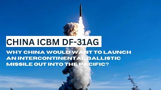 Amazing NEW clip of Chinas DF31AG ICBM 1st stage booster drops off and 2nd stage motor ignition [upl. by Held]