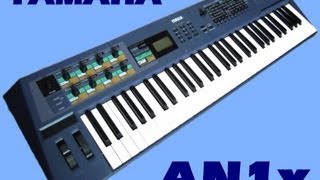 YAMAHA AN1x VA Synthesizer 1997 [upl. by Steward]