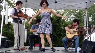 Flopeared Mule  Miss Moonshine Buckdancing w Mickey Nelligan fiddle American folk dance [upl. by Luapleahcim511]