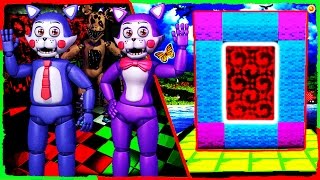 Minecraft FNAF  How to Make a Portal to FIVE NIGHTS AT CANDYS [upl. by Eceinert]