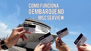 EMBARQUE MSC SEAVIEW [upl. by Heater588]